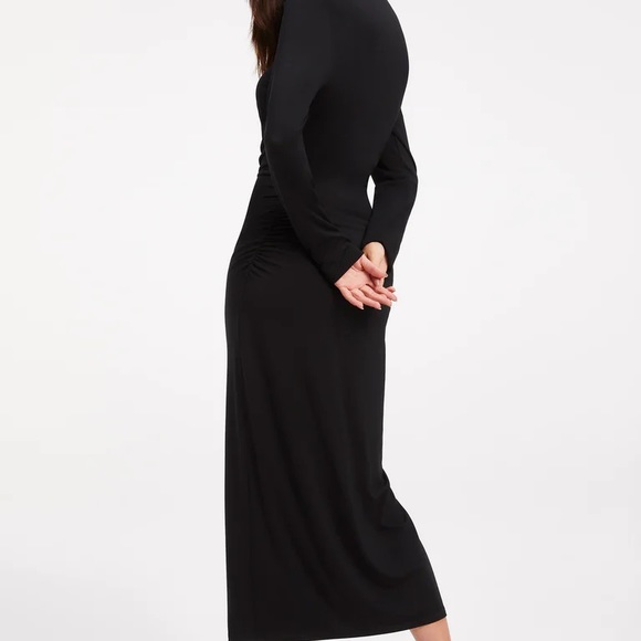 With Jean Andy Long Dress - Black - Picture 5 of 5